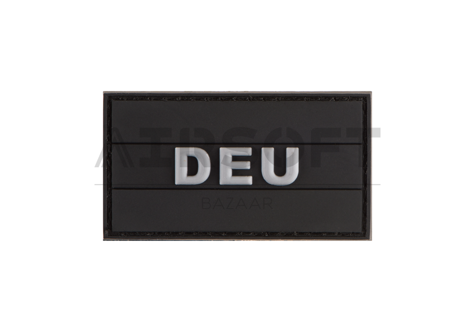 Small German Flag Rubber Patch