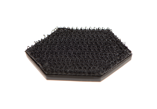 German Flag Hexagon Rubber Patch