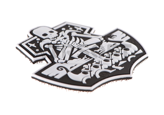 Ghost Ship Skull Rubber Patch