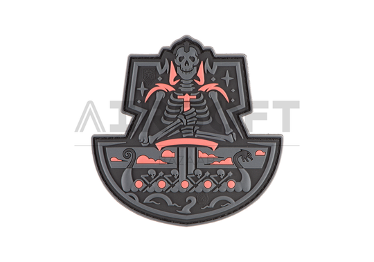 Ghost Ship Skull Rubber Patch