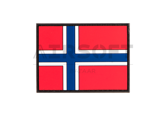 Norway Flag Rubber Patch