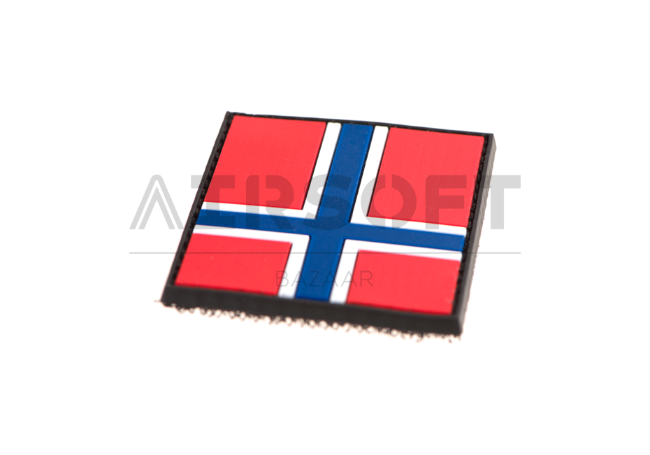 Norway Flag Rubber Patch