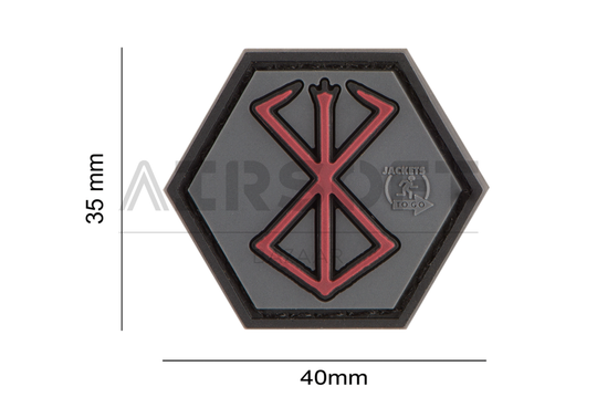 Berserker Rune Rubber Patch