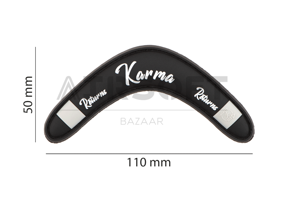 Karma Returns Rubber Patch