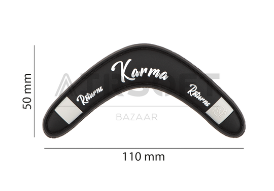 Karma Returns Rubber Patch