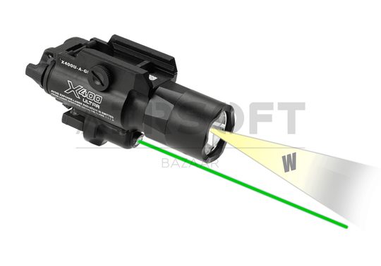 X400 Ultra Pistol Light / Laser Module Green