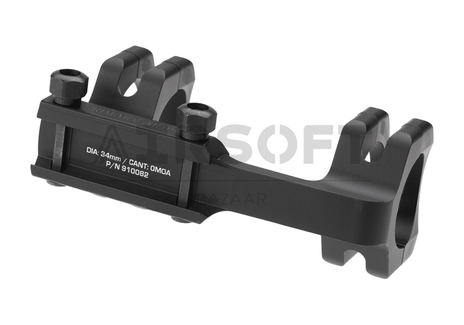 GLx 34mm Cantilever Scope Mount - 0 MOA