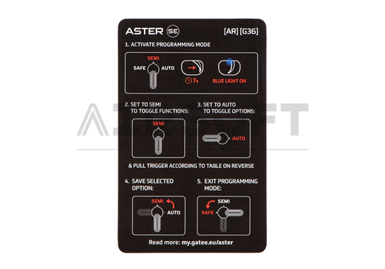 Aster V2 SE + Quantum Trigger Rear Wired