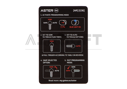 Aster V2 SE + Quantum Trigger Front Wired