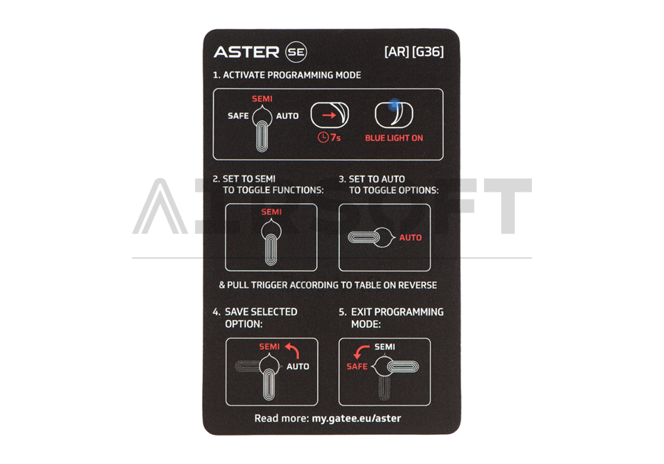 Aster V2 SE Lite + Quantum Trigger Front Wired