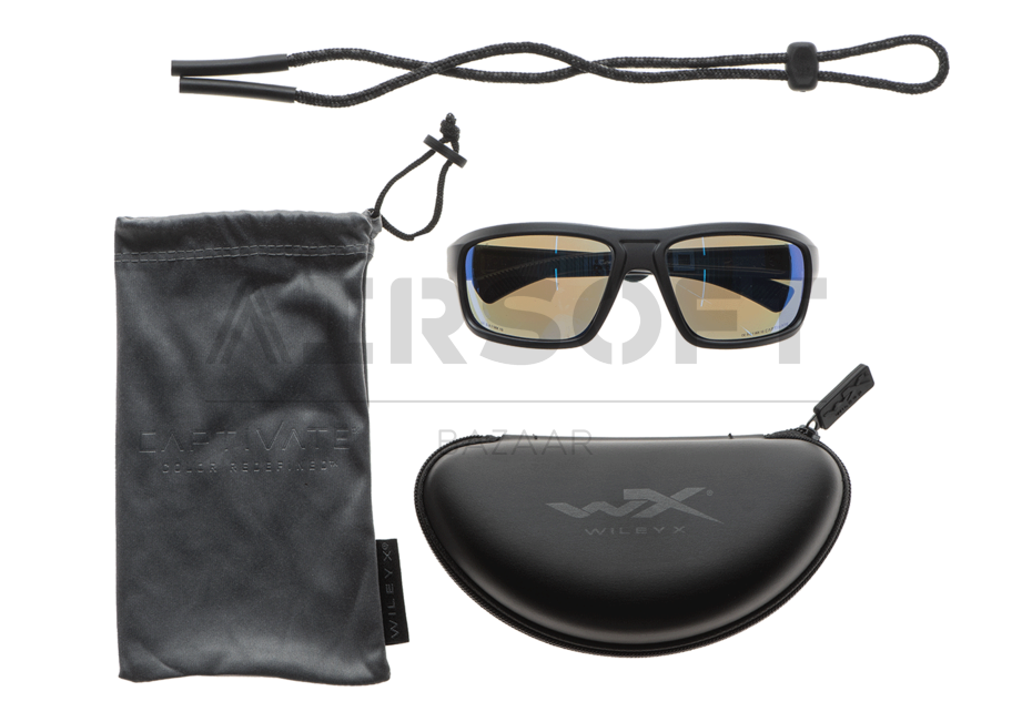 WX Contend Captivate Polarized Blue Mirror